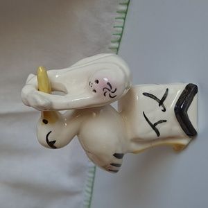 Vintage Stork and Baby Salt and Pepper Shakers